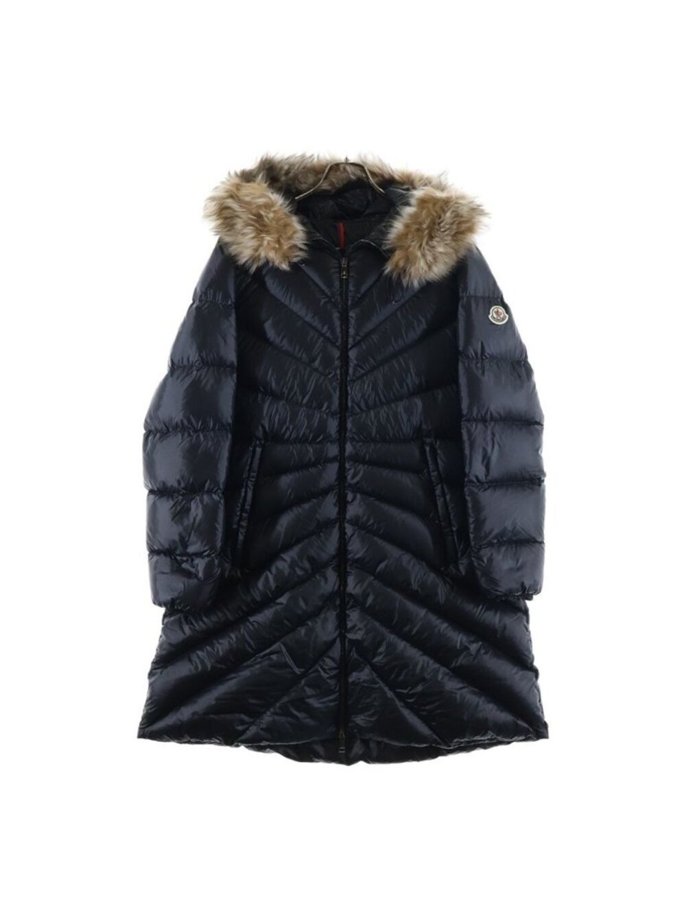 Moncler Chandre Chien Dollar Down Coat Black